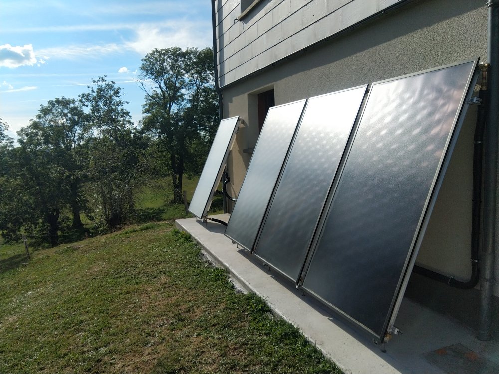 Système solaire combiné, Tournade Plomberie Cisternes-la-Forêt